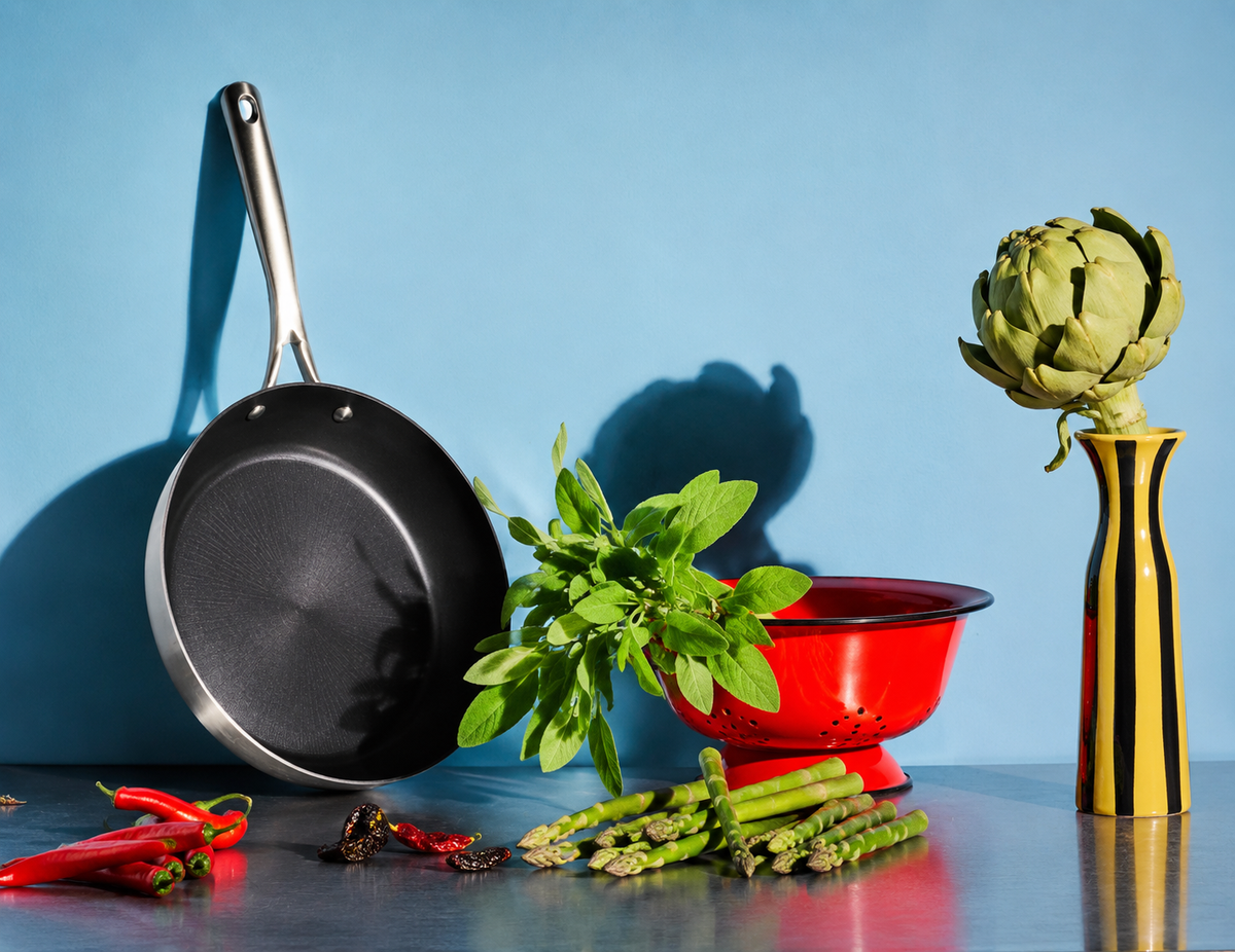Nonstick stekpanna